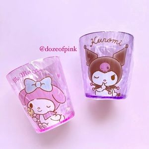 Sanrio My Melody & Kuromi drinking cups